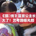 《甄嬛传》温宜公主长大了！艺考路曝光颜值引争议